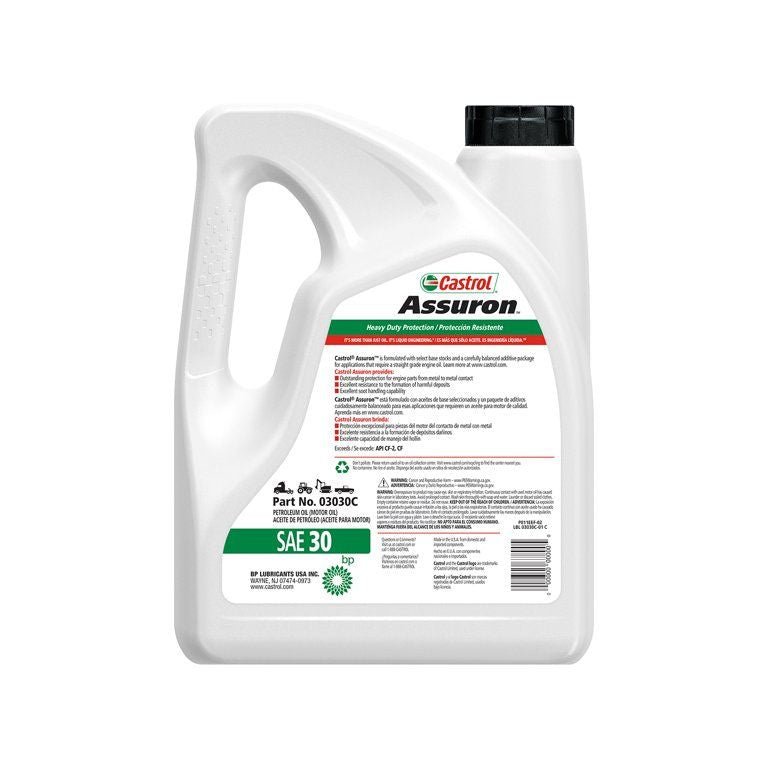 Castrol Assuron HD Diesel SAE 30 Motor Oil, 1 Gallon EasyOptionXY LLC