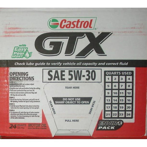 E-PACK CAST GTX 5W30 --offer valid for in store oil change only EasyOptionXY LLC