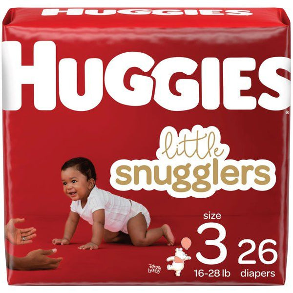 Huggies Little Snugglers Size 3; 26 Count EasyOptionXY LLC