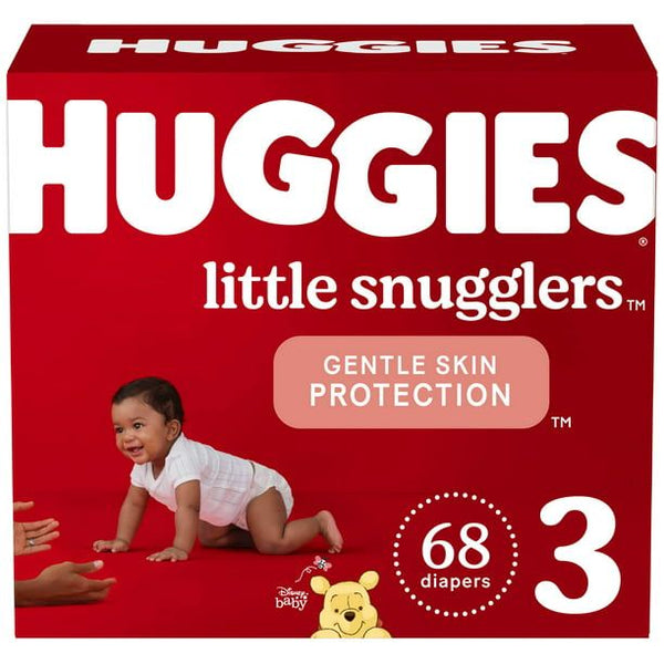 Huggies Little Snugglers Size 3; 68 Count EasyOptionXY LLC