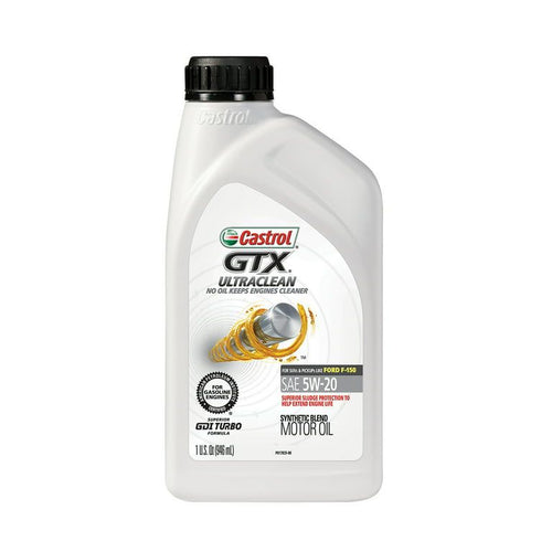 Castrol GTX Ultraclean 5W-20 Synthetic Blend Motor Oil, 1 Quart EasyOptionXY LLC