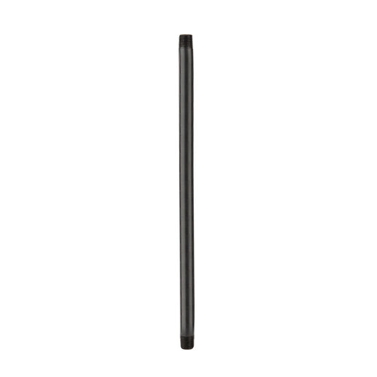 1/2 in. x 14 in. Prefinished Matte Black Pipe PIPE DECOR