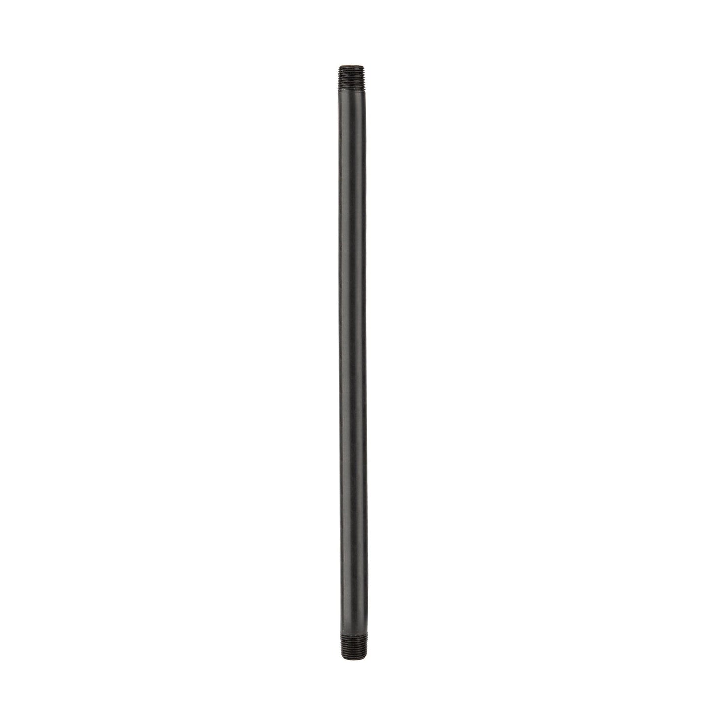 1/2 in. x 24 in. Prefinished Matte Black Pipe PIPE DECOR