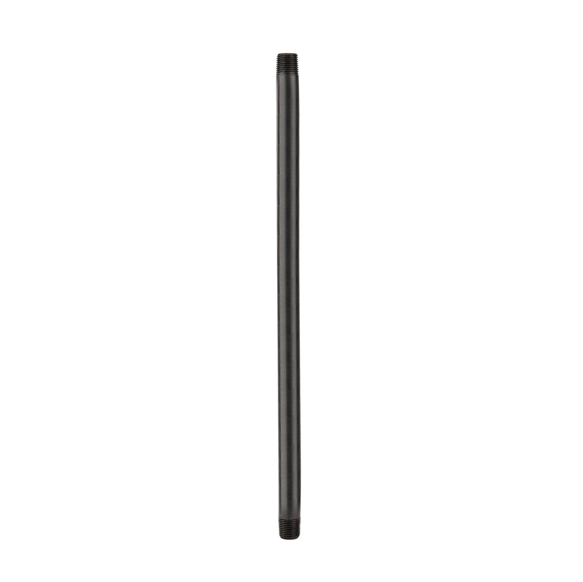 1/2 in. x 24 in. Prefinished Matte Black Pipe PIPE DECOR