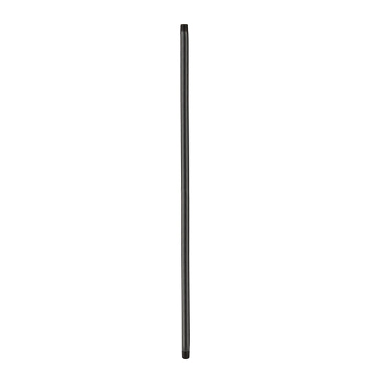1/2 in. x 36 in. Prefinished Matte Black Pipe PIPE DECOR