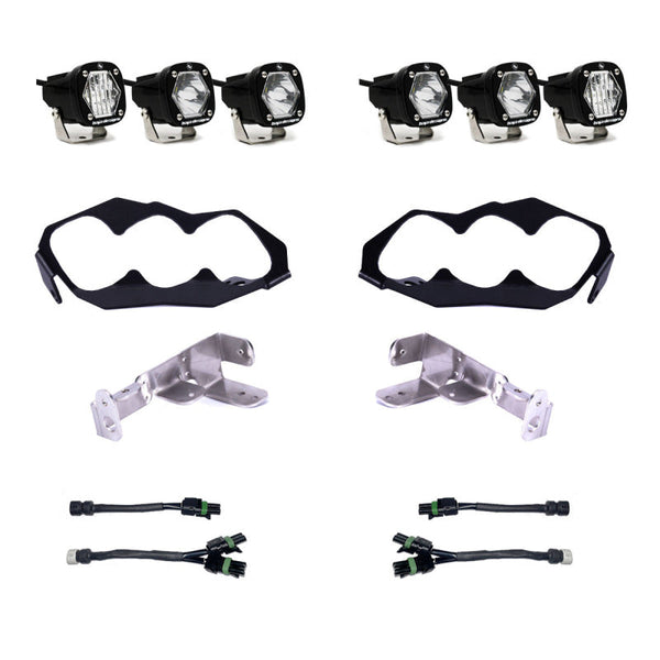Baja Designs 2024+ Can-Am Maverick R S1 Headlight Kit OffRoadUSA.com