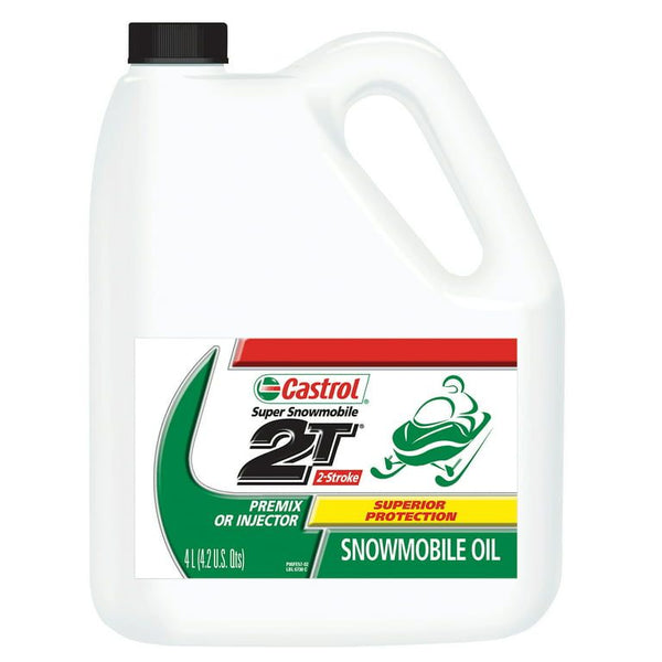 Castrol 2T 2 Stroke Super Snowmobile Oil, 4 Liter EasyOptionXY LLC