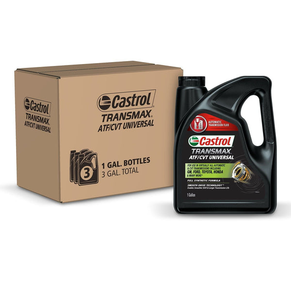Castrol Transmax ATF/CVT Universal Automatic Transmission Fluid, 1 Gallon, Case of 3 EasyOptionXY LLC