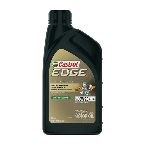 Castrol Edge 0W-20 LL-17 FE+ Advanced Full Synthetic Motor Oil, 1 Quart EasyOptionXY LLC