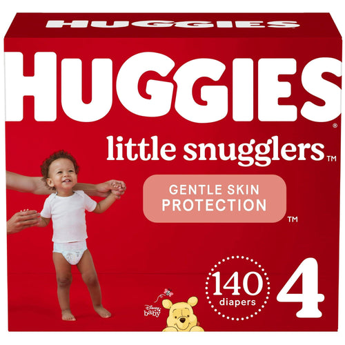 Huggies Little Snugglers Size 4; 140 Count EasyOptionXY LLC