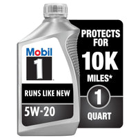 Mobil 1 Advanced Full Synthetic Motor Oil 5W-20, 1 qt EasyOptionXY LLC