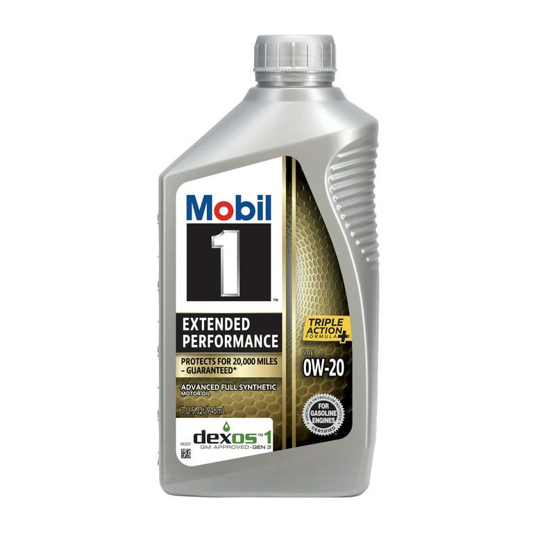 Mobil 1 Extended Performance Full Synthetic Motor Oil 0W-20, 1 qt EasyOptionXY LLC