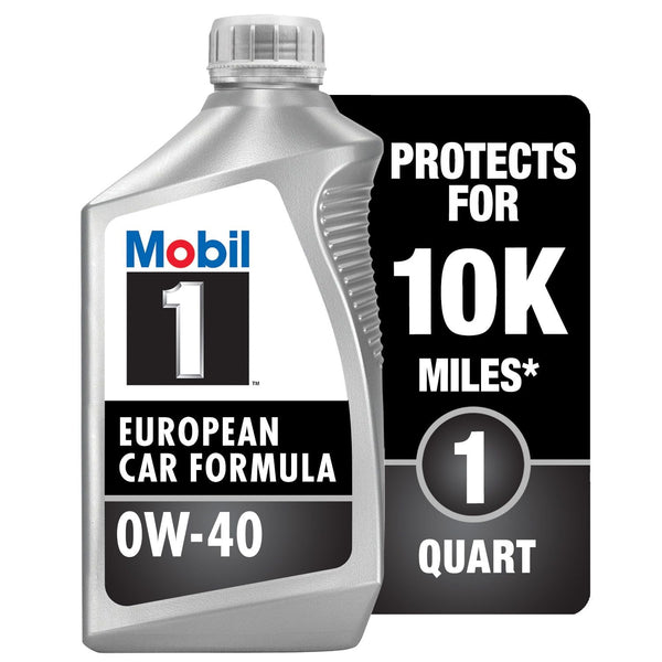 Mobil 1 FS European Car Formula Full Synthetic Motor Oil 0W-40, 1 qt EasyOptionXY LLC