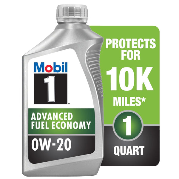 Mobil 1 Advanced Fuel Economy Full Synthetic Motor Oil 0W-20, 1 quart EasyOptionXY LLC