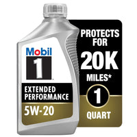 Mobil 1 Extended Performance Full Synthetic Motor Oil 5W-20, 1 qt EasyOptionXY LLC