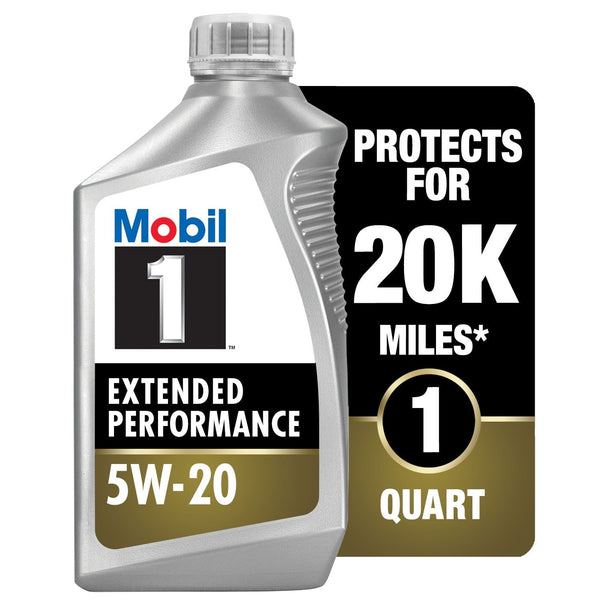 Mobil 1 Extended Performance Full Synthetic Motor Oil 5W-20, 1 qt EasyOptionXY LLC