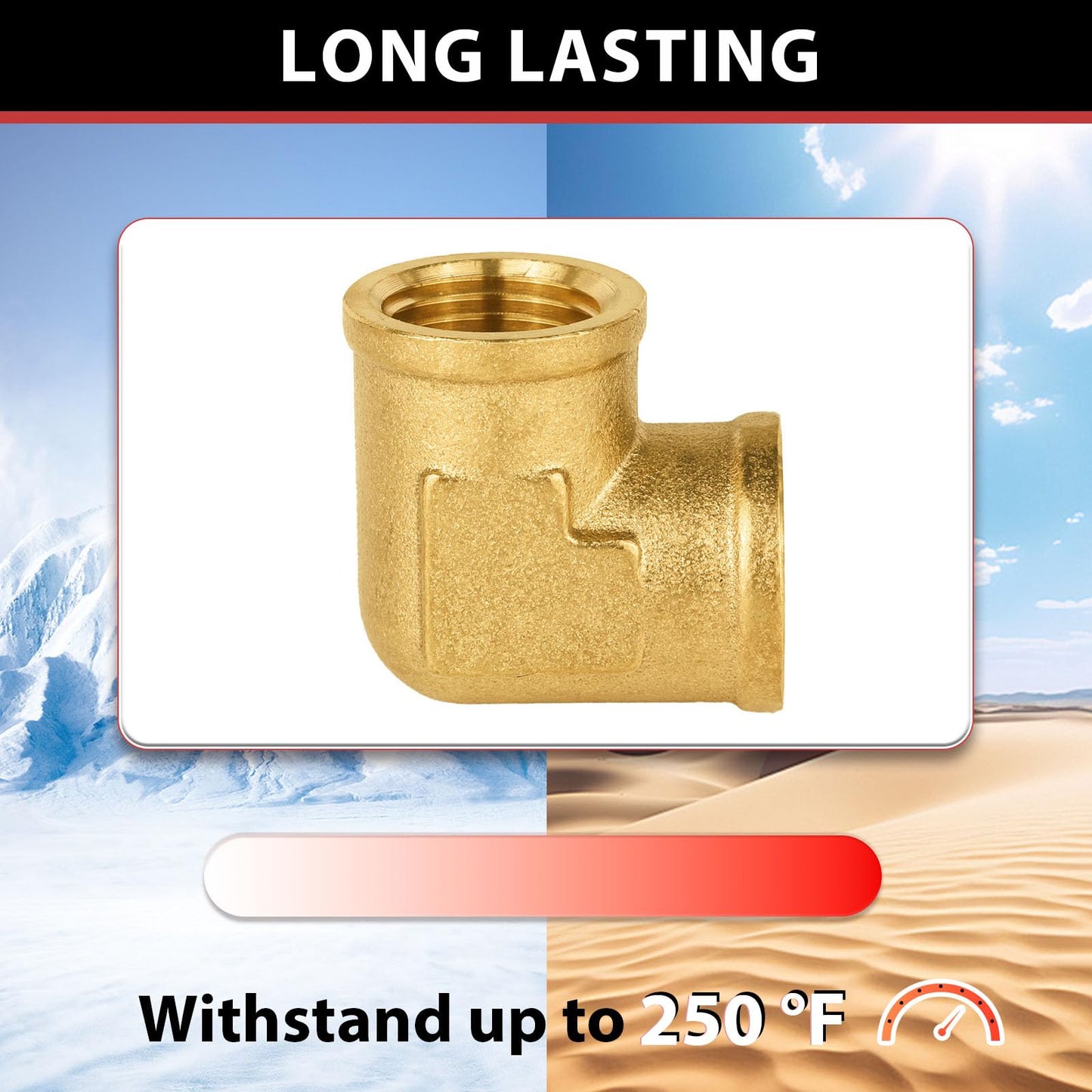 30 Pcs 3/8" Female NPT Elbow