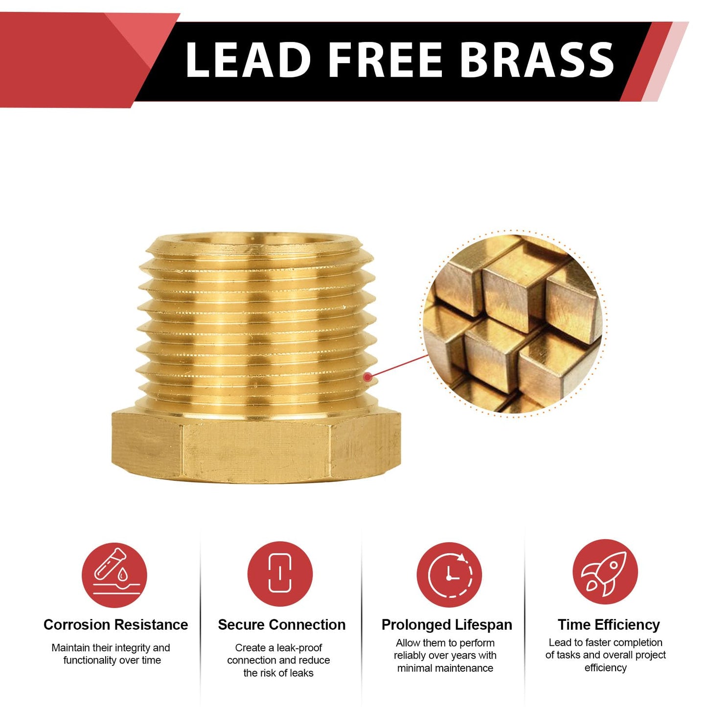 30 Pcs 3/8" Plug