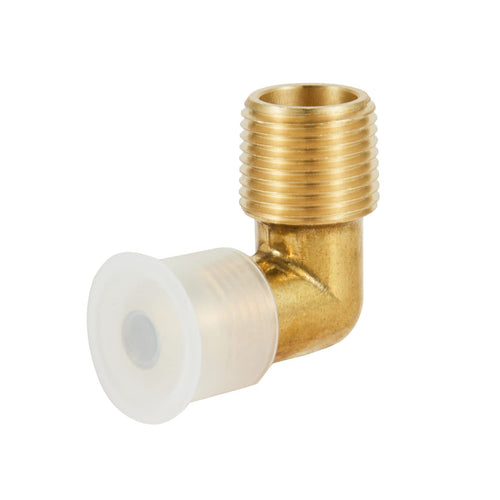 3/8" Flare x 3/8" MNPT 90° Elbow