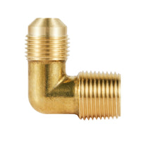 3/8" Flare x 3/8" MNPT 90° Elbow