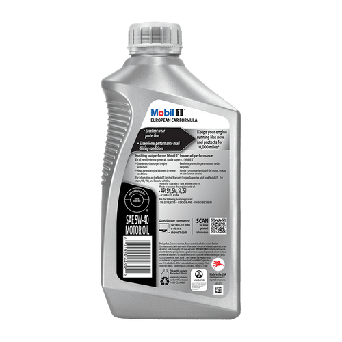Mobil 1 5W-40 - Full Synthetic - Stock up and SAVE on Mobil1 1QTs, 1 quart bottle, sold by each EasyOptionXY LLC
