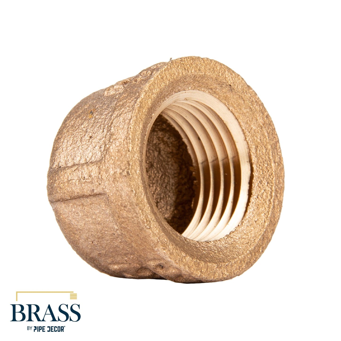 1/2 in. Red Brass Cap