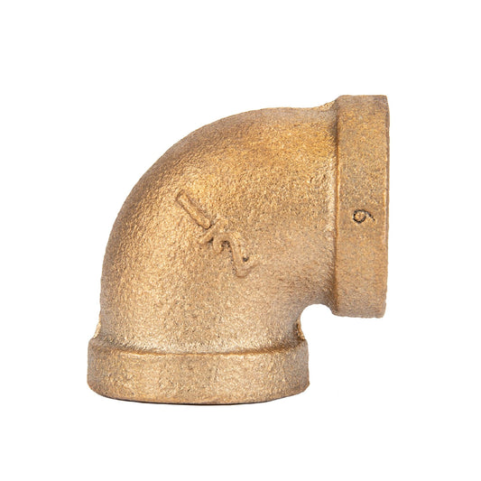 1/2 in. Red Brass 90 Degree Elbow PIPE DECOR