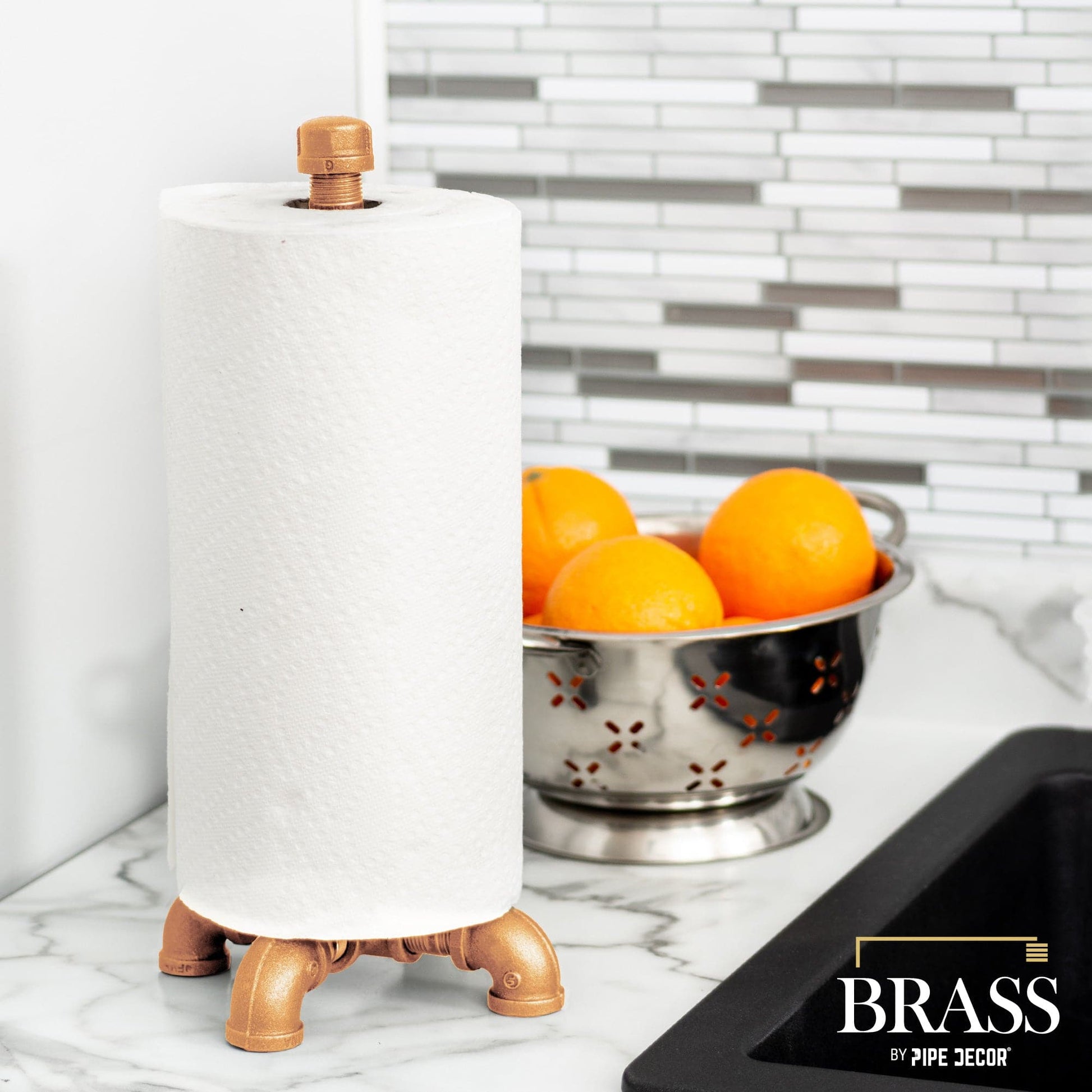 1/2 in. Red Brass 90 Degree Elbow PIPE DECOR
