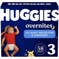 Huggies Overnites NIghttime Baby Diaper Size 3; 58 Count EasyOptionXY LLC