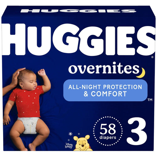 Huggies Overnites NIghttime Baby Diaper Size 3; 58 Count EasyOptionXY LLC