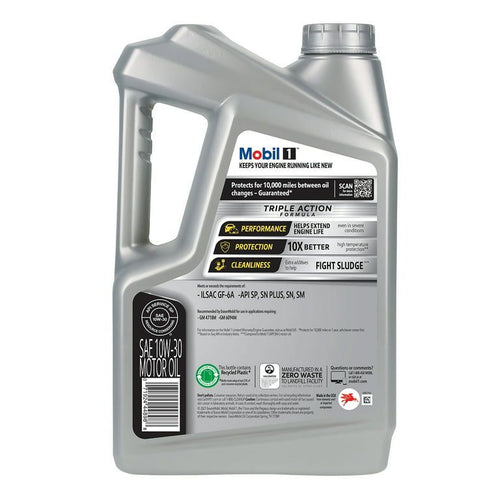 Mobil 1 Advanced Full Synthetic Motor Oil 10W-30, 5 qt (3 Pack) EasyOptionXY LLC