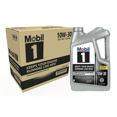 Mobil 1 Advanced Full Synthetic Motor Oil 10W-30, 5 qt (3 Pack) EasyOptionXY LLC