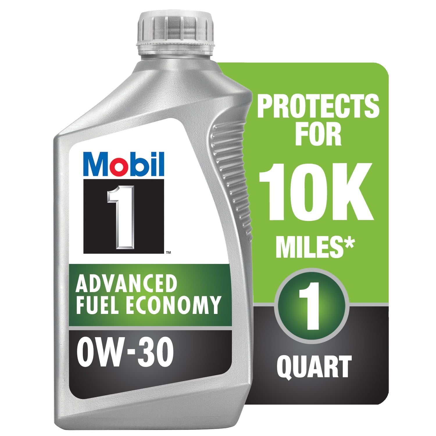 Mobil 1 Advanced Fuel Economy Full Synthetic Motor Oil 0W-30, 1 qt EasyOptionXY LLC