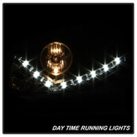 Spyder Volkswagen GTI 06-09/Jetta 06-09 Xenon/HID Model Only - DRL Black PRO-YD-VG06-HID-DRL-BK OffRoadUSA.com