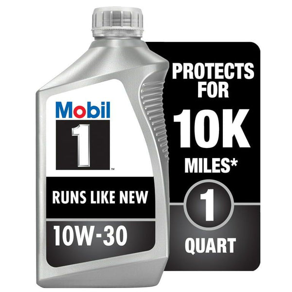 Mobil 1 Advanced Full Synthetic Motor Oil 10W-30, 1 qt EasyOptionXY LLC