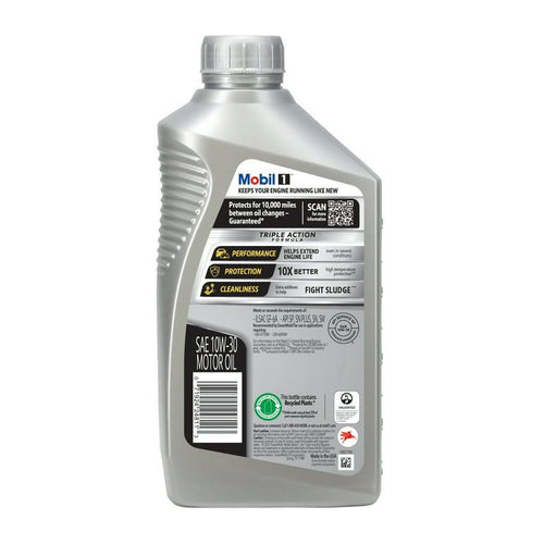 Mobil 1 Advanced Full Synthetic Motor Oil 10W-30, 1 qt EasyOptionXY LLC
