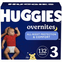 Huggies Overnites NIghttime Baby Diaper Size 3; 132 Count EasyOptionXY LLC