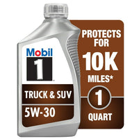 Mobil 1 Truck & SUV Full Synthetic Motor Oil 5W-30, 1 qt EasyOptionXY LLC