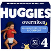 Huggies Overnites NIghttime Baby Diaper Size 4; 52 Count EasyOptionXY LLC