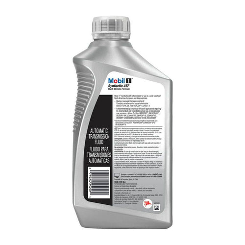 Mobil 1 Synthetic Automatic Transmission Fluid, 1 Quart EasyOptionXY LLC