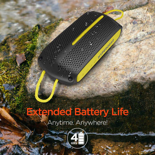 HyperGear Wave Water Resistant Wireless Speaker with Extended Battery Life (WATER-PRNT) Jupiter Gear