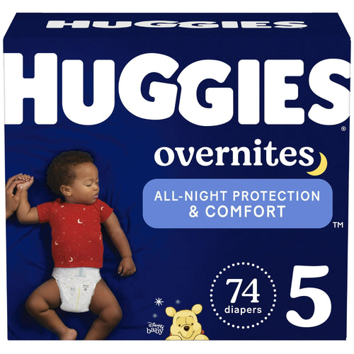 Huggies Overnites NIghttime Baby Diaper Size 5; 74 Count EasyOptionXY LLC