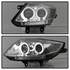 Spyder BMW Z4 03-08 Projector Headlights Halogen Model Only - LED Halo Black PRO-YD-BMWZ403-HL-BK OffRoadUSA.com