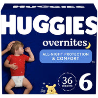 Huggies Overnites NIghttime Baby Diaper Size 6; 36 Count EasyOptionXY LLC
