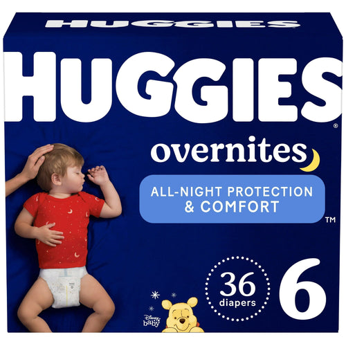 Huggies Overnites NIghttime Baby Diaper Size 6; 36 Count EasyOptionXY LLC