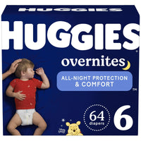 Huggies Overnites NIghttime Baby Diaper Size 6; 64 Count EasyOptionXY LLC