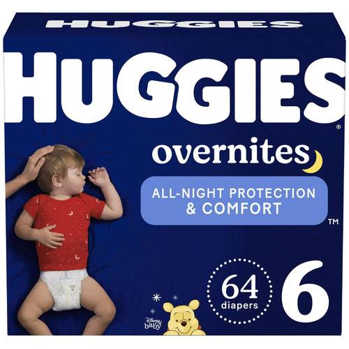 Huggies Overnites NIghttime Baby Diaper Size 6; 64 Count EasyOptionXY LLC
