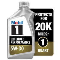 Mobil 1 Extended Performance Full Synthetic Motor Oil 5W-30, 1 qt EasyOptionXY LLC