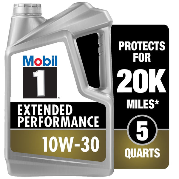 Mobil 1 Extended Performance Full Synthetic Motor Oil 10W-30, 5 qt EasyOptionXY LLC