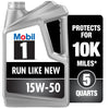 Mobil 1 Advanced Full Synthetic Motor Oil 15W-50, 5 qt EasyOptionXY LLC